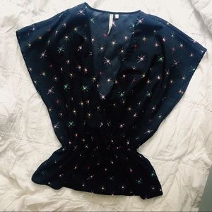 Petticoat Alley Fireworks Blouse